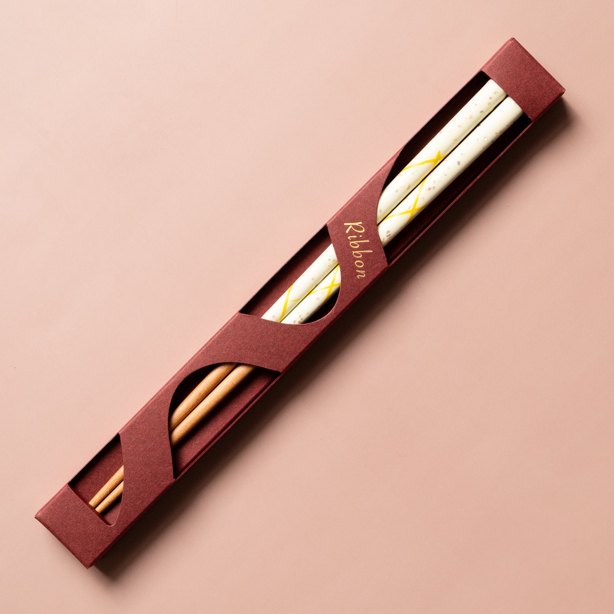 Ribbon｜手仕事のリボン柄でトキメキを｜23cm
