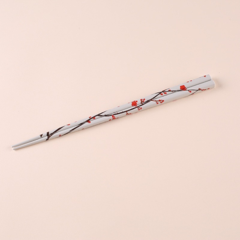 Rimpa 梅紅白 オリジナル桐箱付 食洗機対応