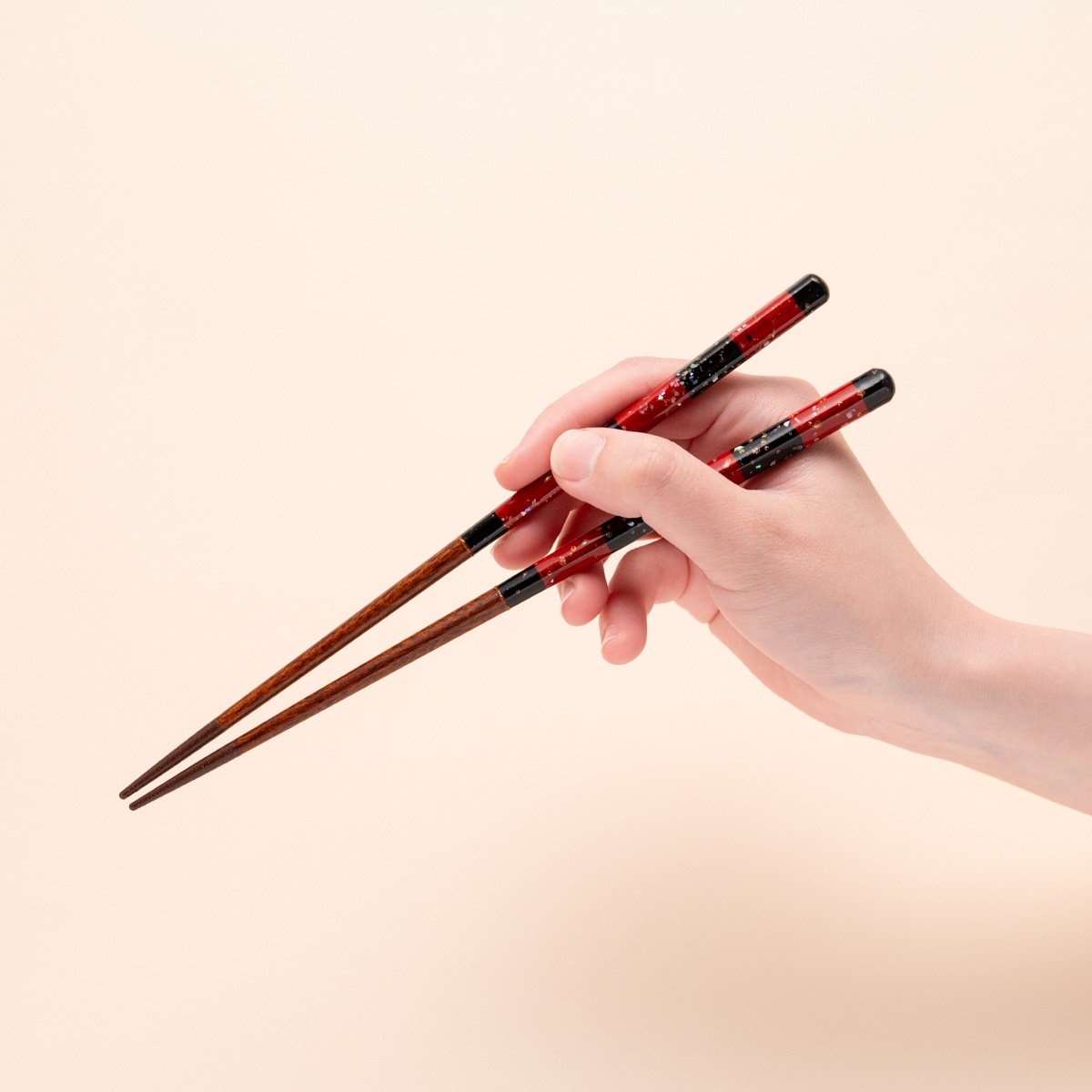 貝雲母 23cm/21.5cm 食洗対応箸　