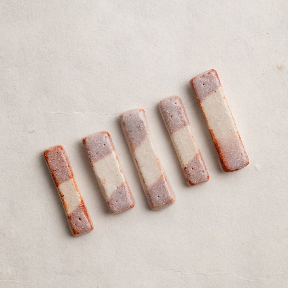 【オンライン限定】志野焼 四角 紅志野/鼠志野