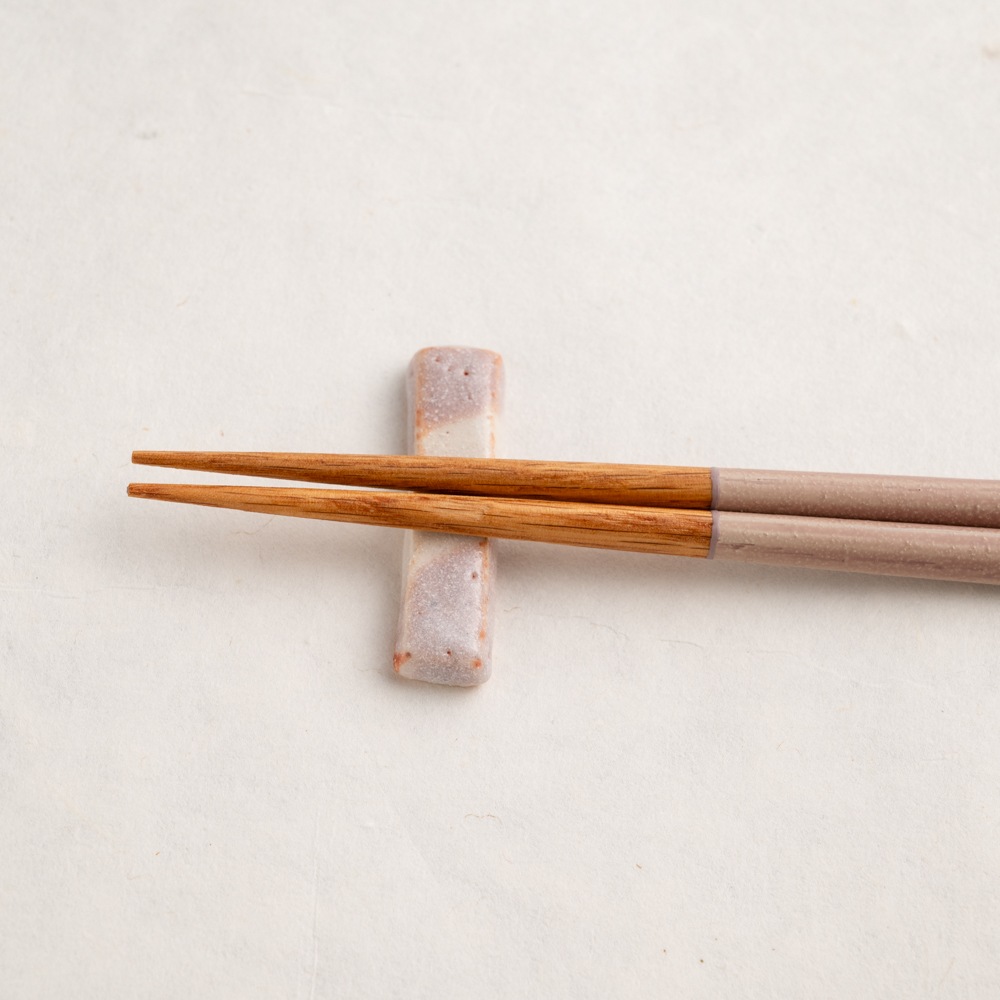 【オンライン限定】志野焼 四角 紅志野/鼠志野