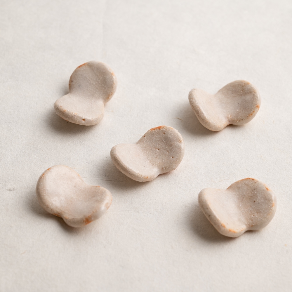 【オンライン限定】志野焼 ちょうちょ 志野/紅志野/鼠志野