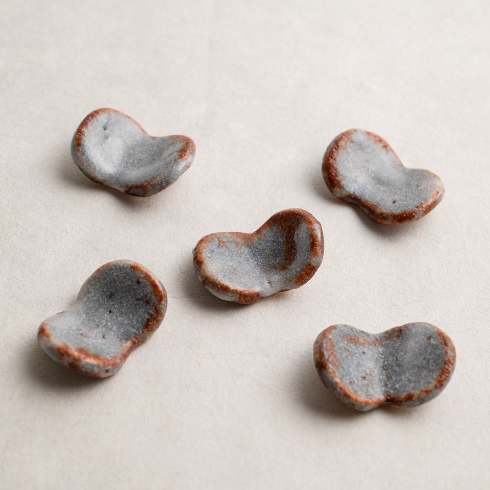 【オンライン限定】志野焼 ちょうちょ 志野/紅志野/鼠志野