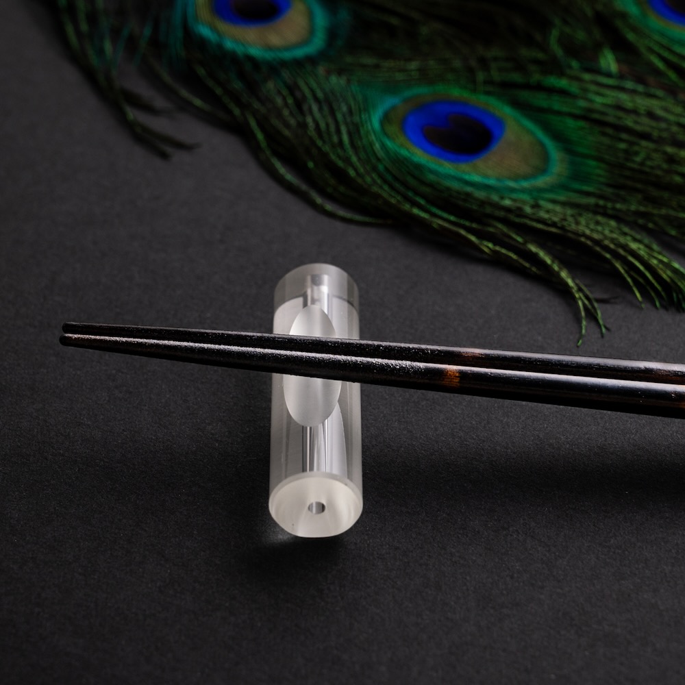 輪島孔雀 23cm|希望を描く、色彩の一膳