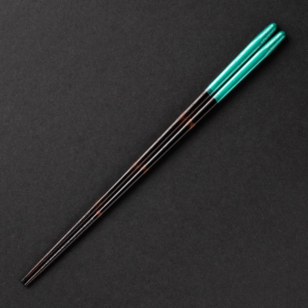 輪島孔雀 23cm|希望を描く、色彩の一膳