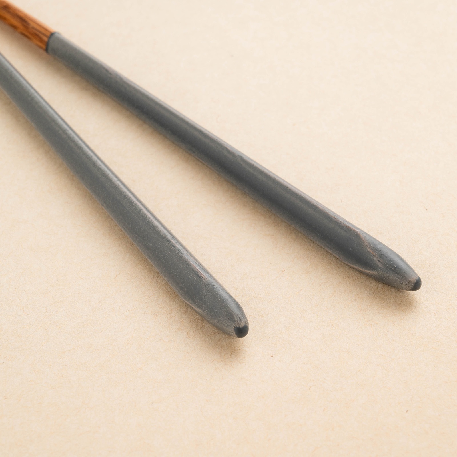 UTSUWATO ペアギフト 藍鼠 x 薄紅 志野焼箸置付き