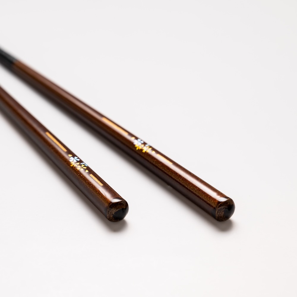 食洗機対応 桜華ペア 清水焼箸置付　