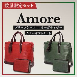 【Winter Fair】ブリーフケース + オーガナイザー カラーギフトセット