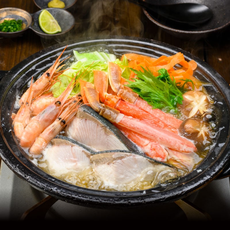 松乃江特製 海鮮鍋セット（約2人前）【送料無料】