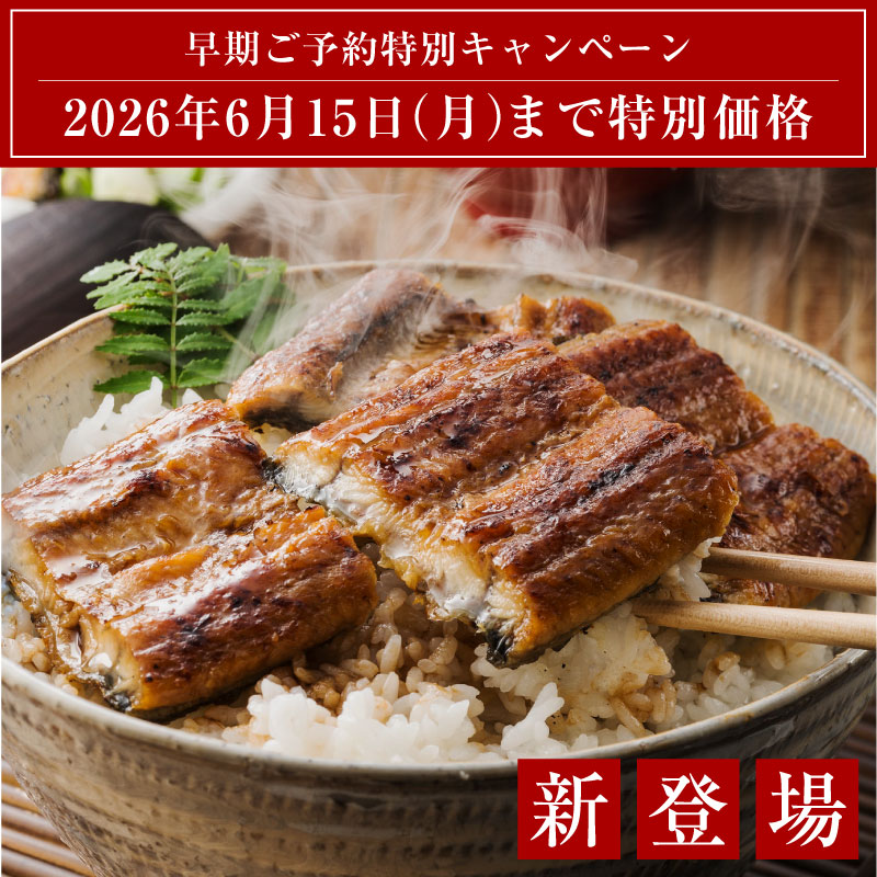 松乃江 | 【早期予約特別価格】鹿児島県産 鰻の蒲焼き 特大1枚（タレ