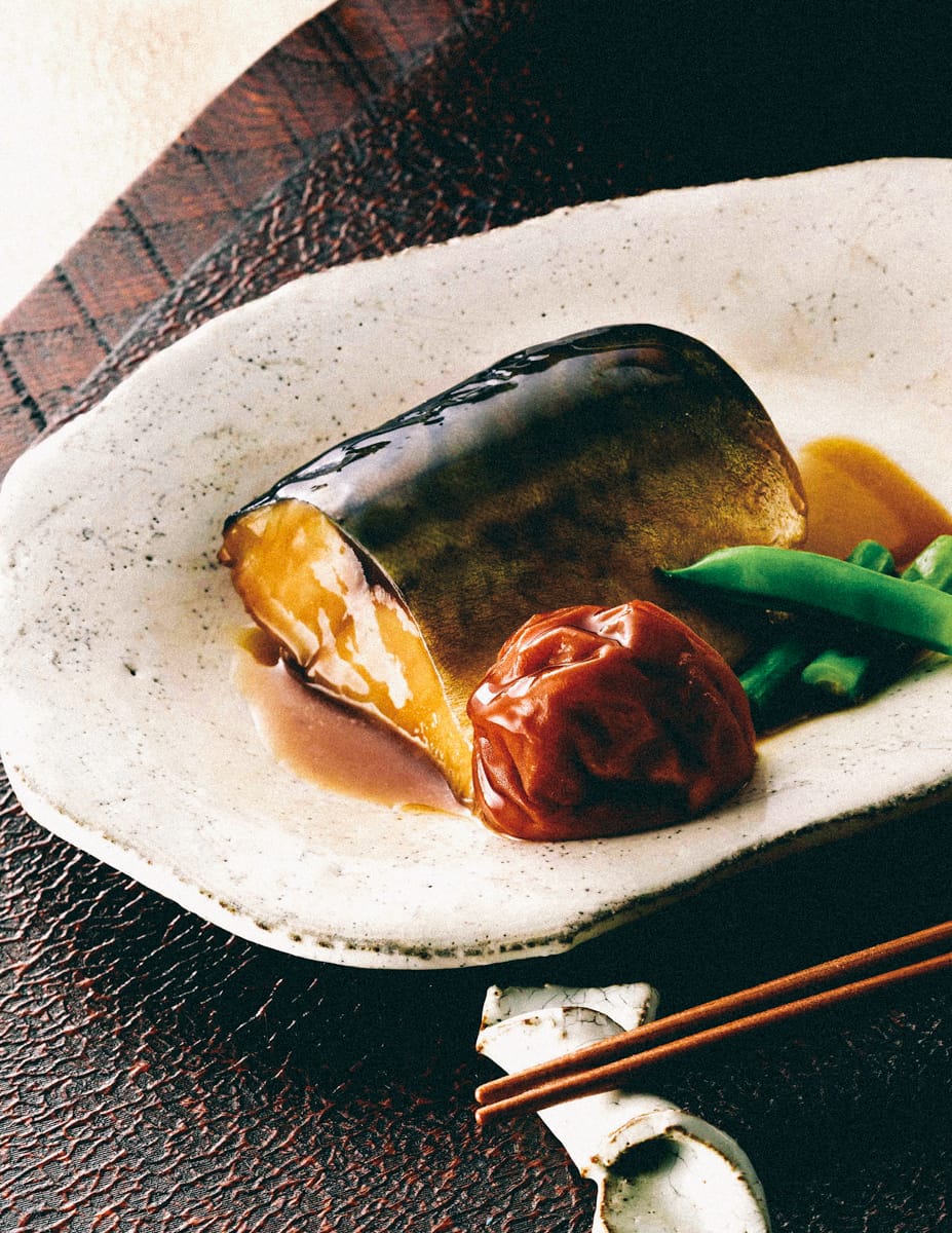 南高梅とさばの煮付