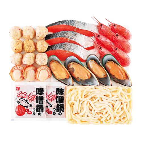 【まごころ便期間限定】石狩鍋セット《冷凍》【のし対応】(お取り寄せ)(7～10日程度でのお届け予定)