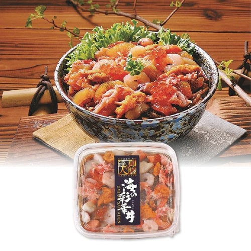 【まごころ便期間限定】海の彩華丼《冷凍》【のし対応】(お取り寄せ)(7～10日程度でのお届け予定)