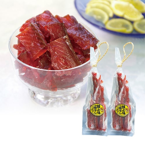 【まごころ便期間限定】鮭とば一番干し(2袋)【のし対応】(お取り寄せ)(7～10日程度でのお届け予定)