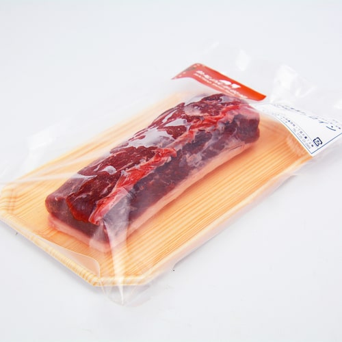 【ラム】北海道滝川産サフォークラム　ショートロイン（ロース）(M) 200g《冷凍》[web受付限定]