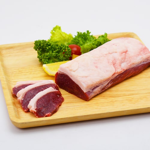 【ラム】北海道滝川産サフォークラム　ショートロイン（ロース）(M) 200g《冷凍》[web受付限定]