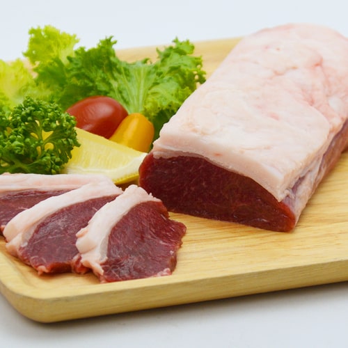 【ラム】北海道滝川産サフォークラム　ショートロイン（ロース）(M) 200g《冷凍》[web受付限定]