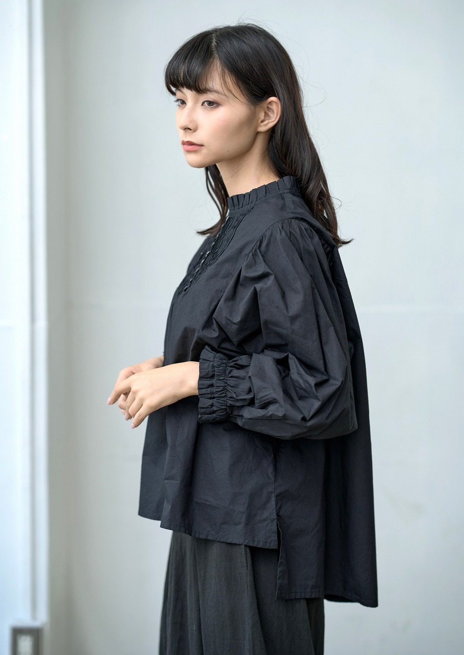 ブザムピンタックスモックブラウス（MGW-5028） | tops | tegami