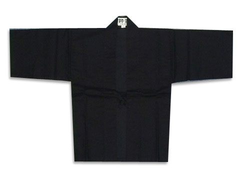 ・[メール便-送料無料] 法被 半纏 子供用 無地ハッピ 黒 90cm～120cm [yamamatu] | 祭り用品 お祭り 祭 イベント よさこい ソーラン節 衣装 ハッピ はっぴ 行事 よさこい衣装 和太鼓 太鼓 祭りはっぴ 幼稚園 保育園 無地 90 100 110 120