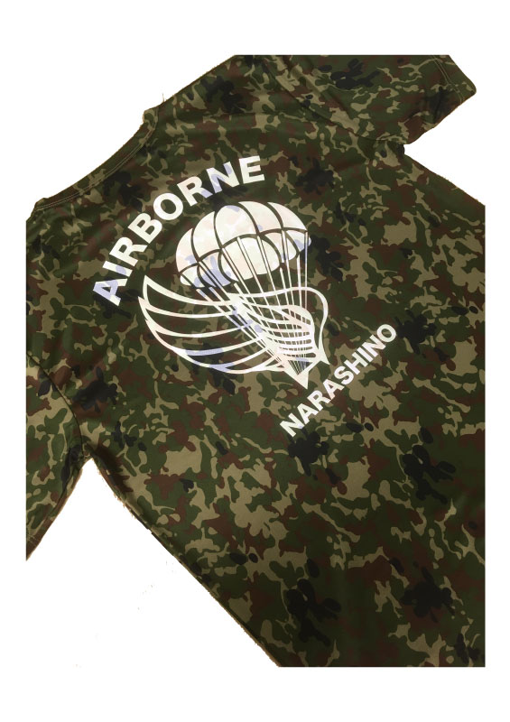 ビッグ空挺マークTシャツ/迷彩