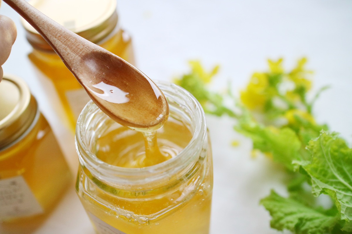 OKUKIBI HONEY 日本みつ蜂非加熱はちみつ【秋百花】 250g