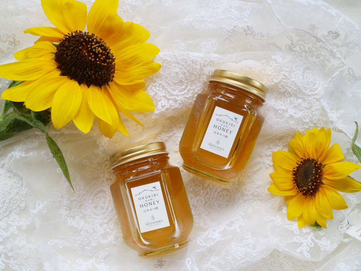 OKUKIBI HONEY 日本みつ蜂非加熱はちみつ【秋百花】 250g