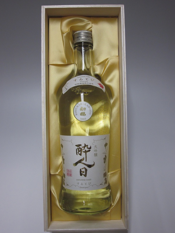 大吟醸 酔人日（すいとぴ） 720ml（木製ギフトケース入り） | 初桜酒造