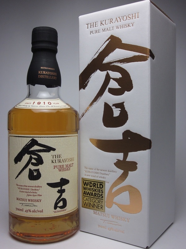 倉吉 700ml【マツイピュアモルトウイスキー】【松井酒造
