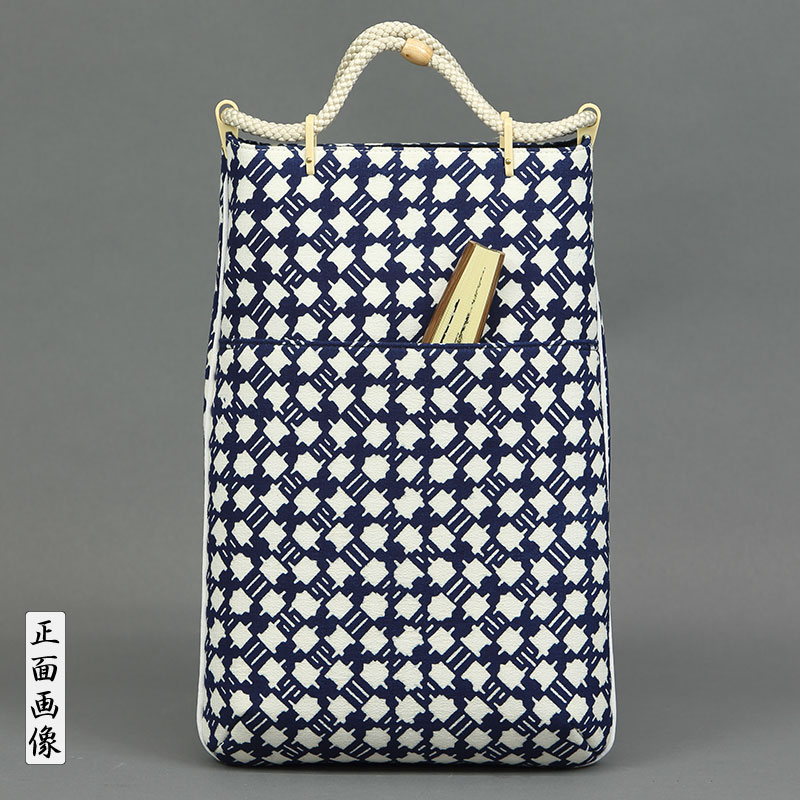 紐手提【無形文化財長板正藍染｜大六】祭用品専門店浅草絆纒屋
