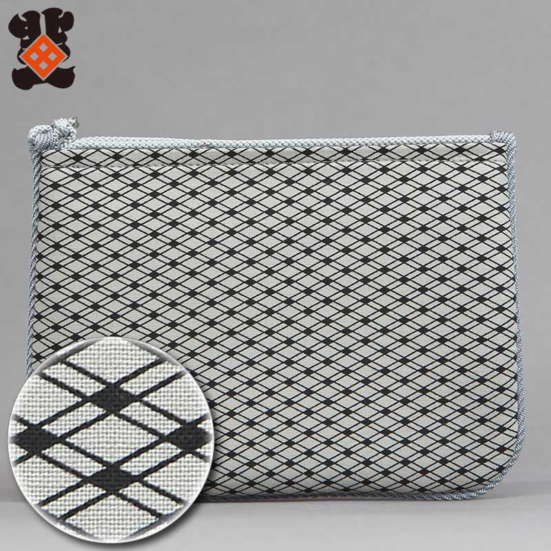 祭ポシェット【千代掛｜江戸一・業平格子】祭用品専門店浅草絆纒屋