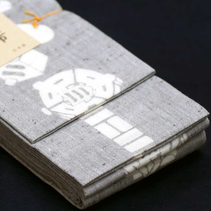 【角丸帯】「3 NOTES」ハイ・ファイ・セット 旧規格 消費税表記なし 帯付属 祭帯｜男帯【染角帯｜纏・ネズ】祭用品専門店浅草絆纒屋ネットショップ