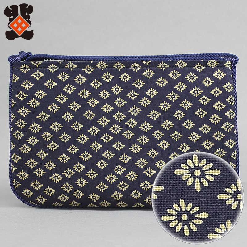 祭ポシェット□千代掛大【江戸一｜菊小紋】祭用品専門店浅草絆纒屋