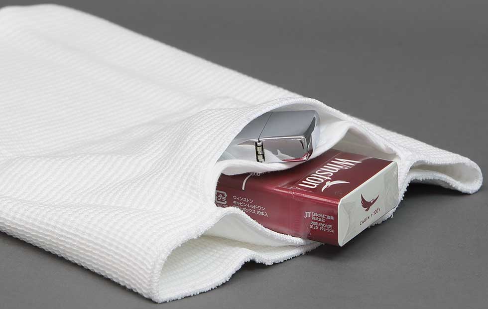 祭小物｜祭グッズ【綿腹巻・ポケット付腹巻｜白】祭用品専門店浅草絆纒