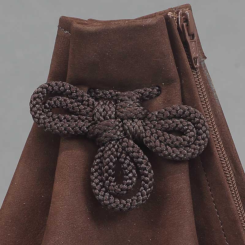 巾着　牛革 81wind】革 巾着 きんちゃく 袋 牛床革 【北欧スタイル