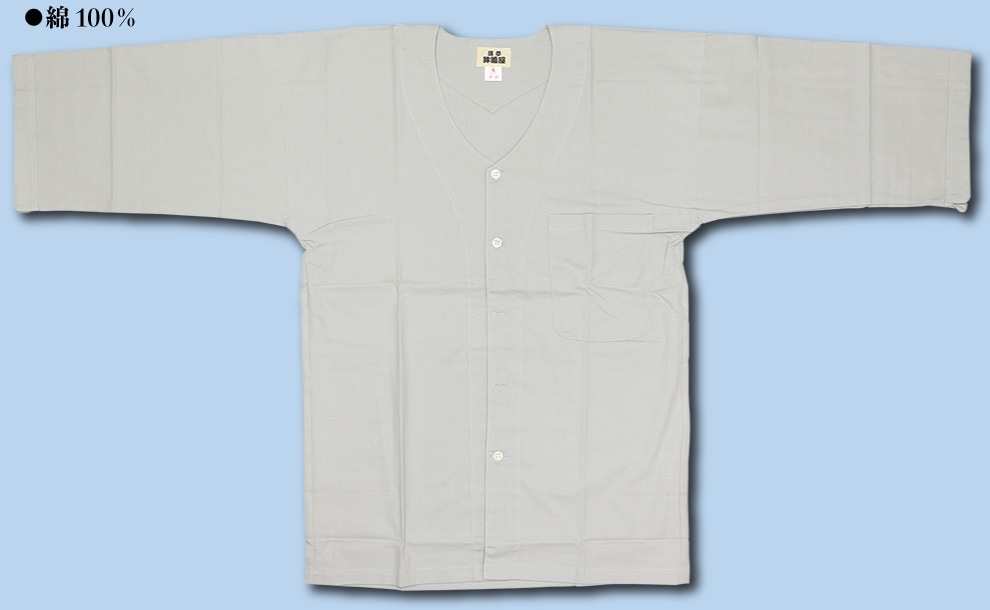 ダボシャツ上下【ダボ股引｜鼠・グレー】祭用品専門店浅草絆纒屋