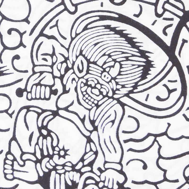 締込み・巻帯【風神雷神｜特岡・白】祭用品専門店浅草絆纒屋ネットショップ