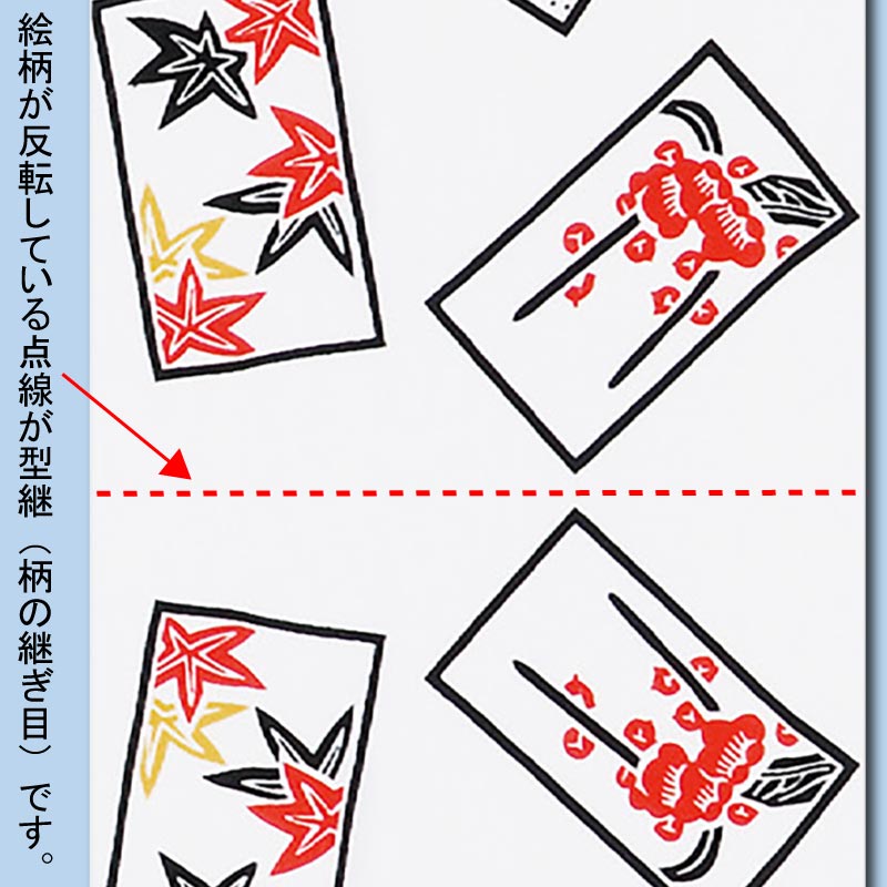 江戸一手拭【花札｜注染染め】祭用品専門店浅草絆纒屋ネットショップ