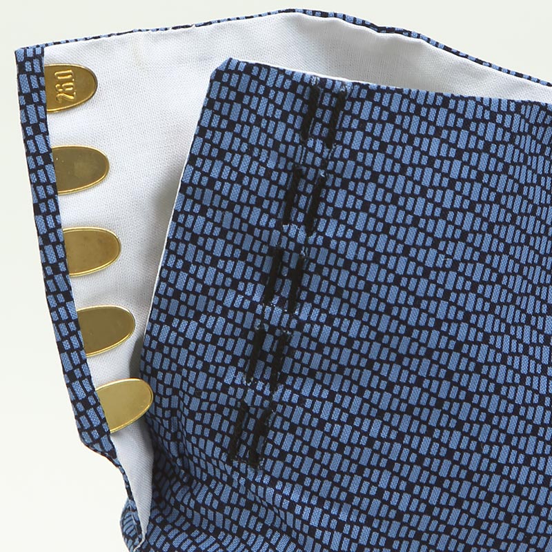 小柄袋　アジロ紋様 小柄袋 アジロ紋様 縁頭・目貫・小柄小刀 – 喜楽 - kiraku2018