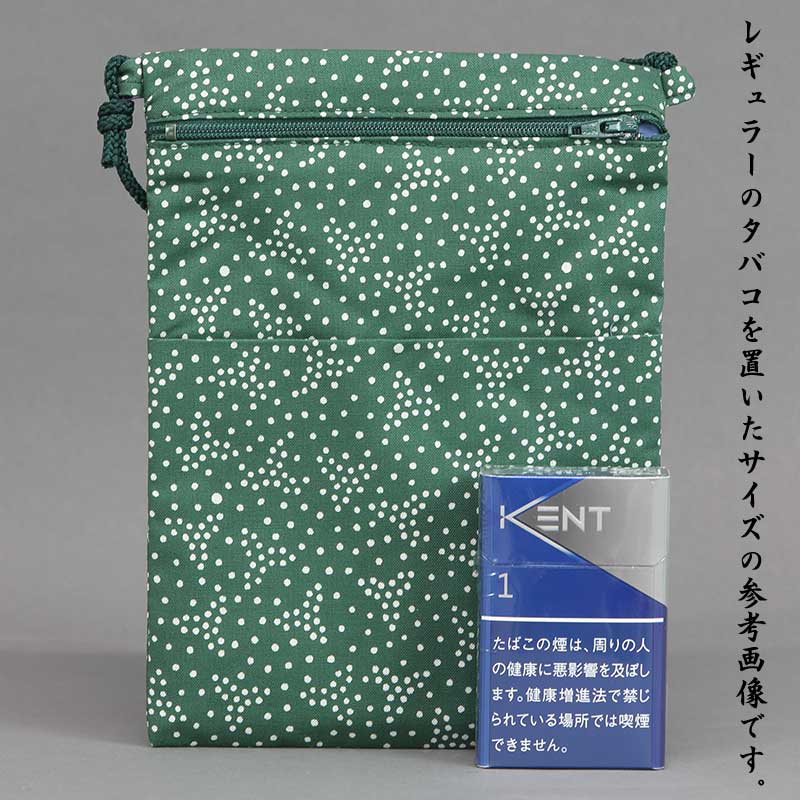 江戸一柄祭ポシェット【星あられ｜新大サイズ】祭用品専門店浅草絆纒屋