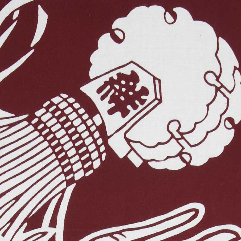 注染手ぬぐい【龍に火消纏｜特岡・黒エンジ】祭用品専門店浅草絆纒屋