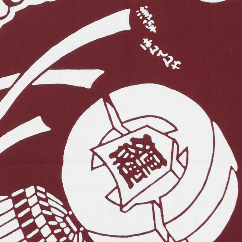 注染手ぬぐい【龍に火消纏｜特岡・黒エンジ】祭用品専門店浅草絆纒屋