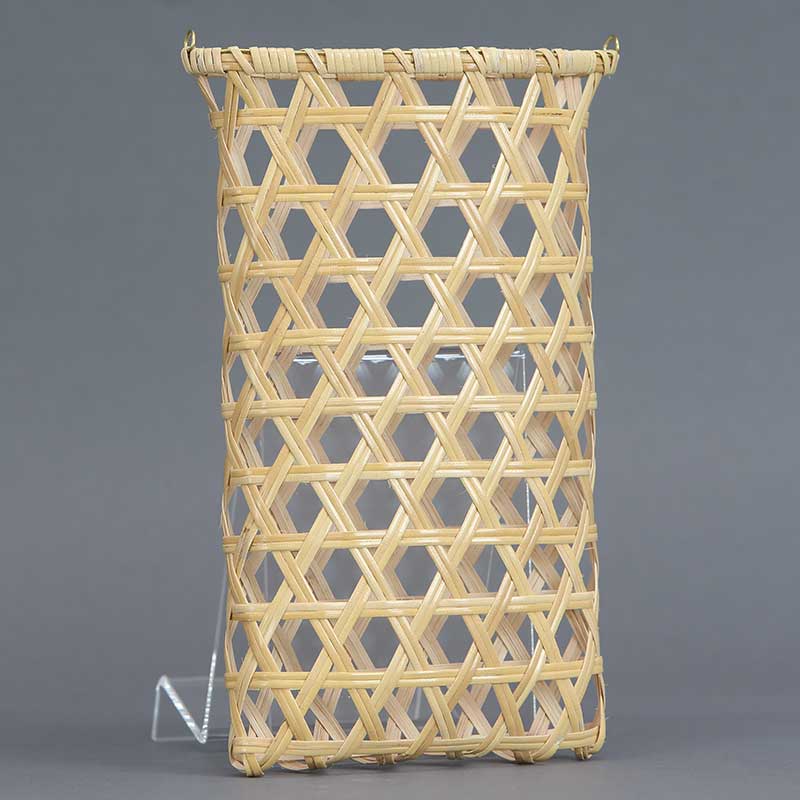 目籠千社札【縦型｜白竹】祭用品専門店浅草絆纒屋ネットショップ