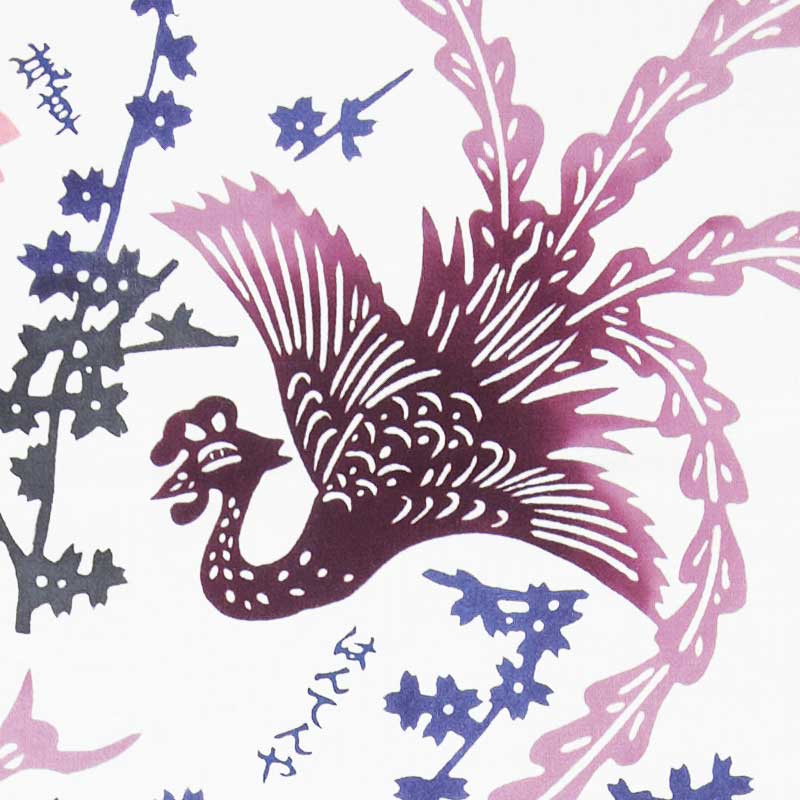 注染手ぬぐい【櫻鳳凰｜特岡・白】祭用品専門店浅草絆纒屋ネットショップ