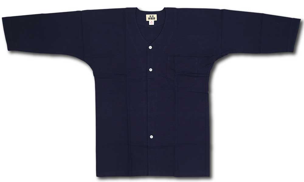 鯉口シャツ【藍染】祭用品専門店浅草絆纒屋ネットショップ