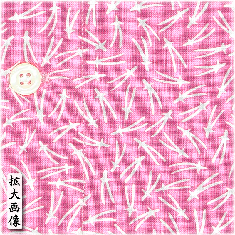 江戸一大人用鯉口シャツ【ピンク松葉｜柄】祭用品専門店浅草絆纒屋