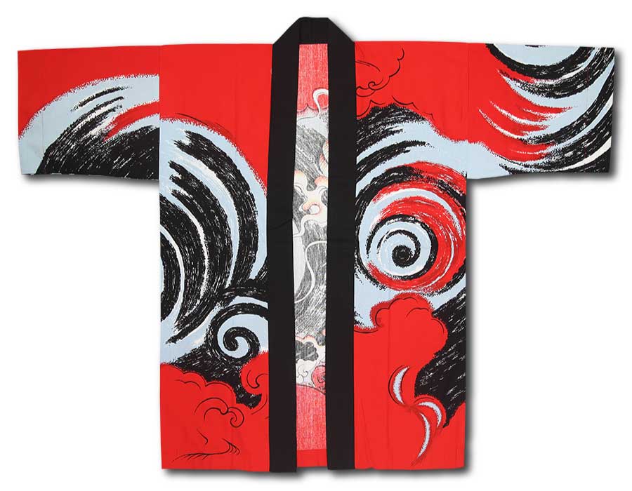 飾り半纏【龍｜赤】祭用品専門店浅草絆纒屋ネットショップ