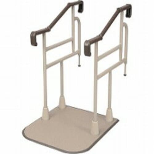 パナソニックエイジフリー　玄関用 自在手すり ツインディ　XPN-L80202 両手すりステップ台無し