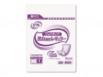 リブドゥ　リフレパッドタイプ男女共用レギュラー　３０枚