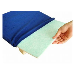 ルナール　低反発車椅子用クッション(吸湿シート入り)