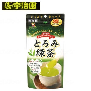 【母の日メッセージカード】宇治園　とろみ緑茶 100g